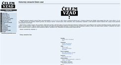 Desktop Screenshot of celemvzad.cz